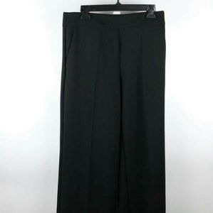 Ann Taylor 6 TALL side zip wide leg trousers